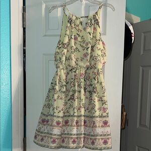 Yellow dress from Francesca’s